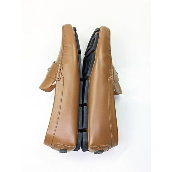 Versace Men\'s Medusa Biggie Leather Loafer Dark Toffee Size 46 (MSRP $775) main image 12